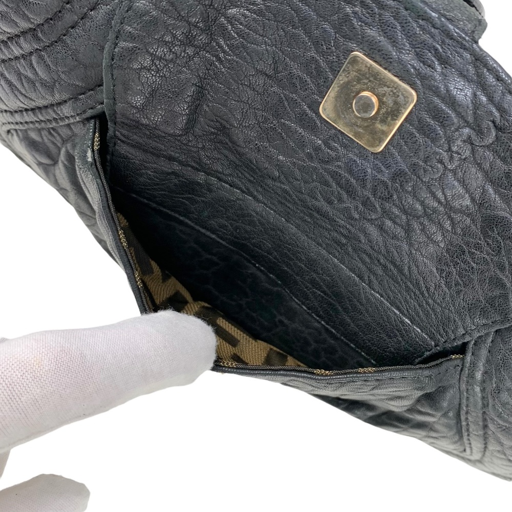 FENDI Leather Hobo Shoulder Bag - Picture 12 of 16